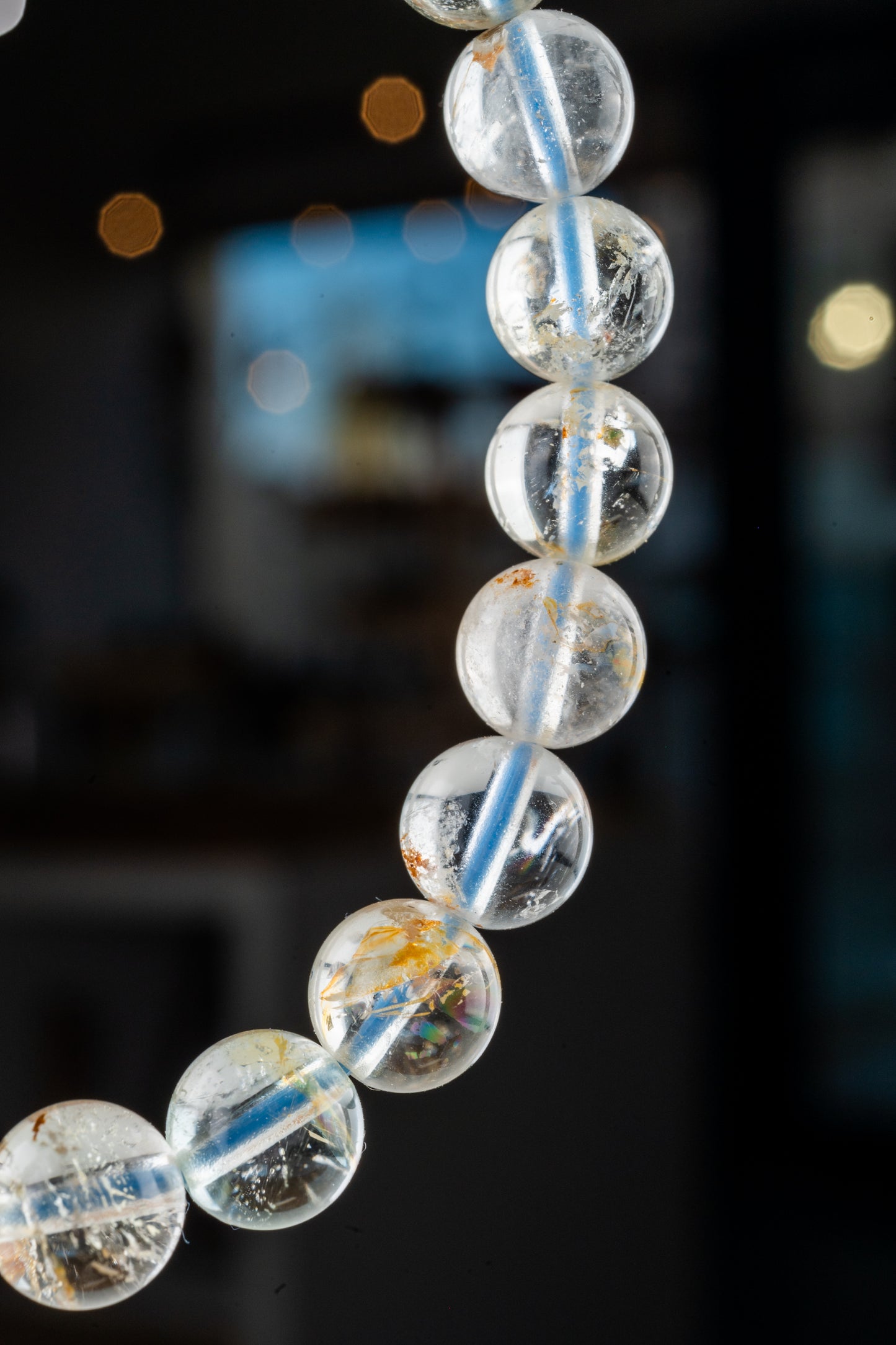 Bracelet en Topaze bleue - élévation et créativité
