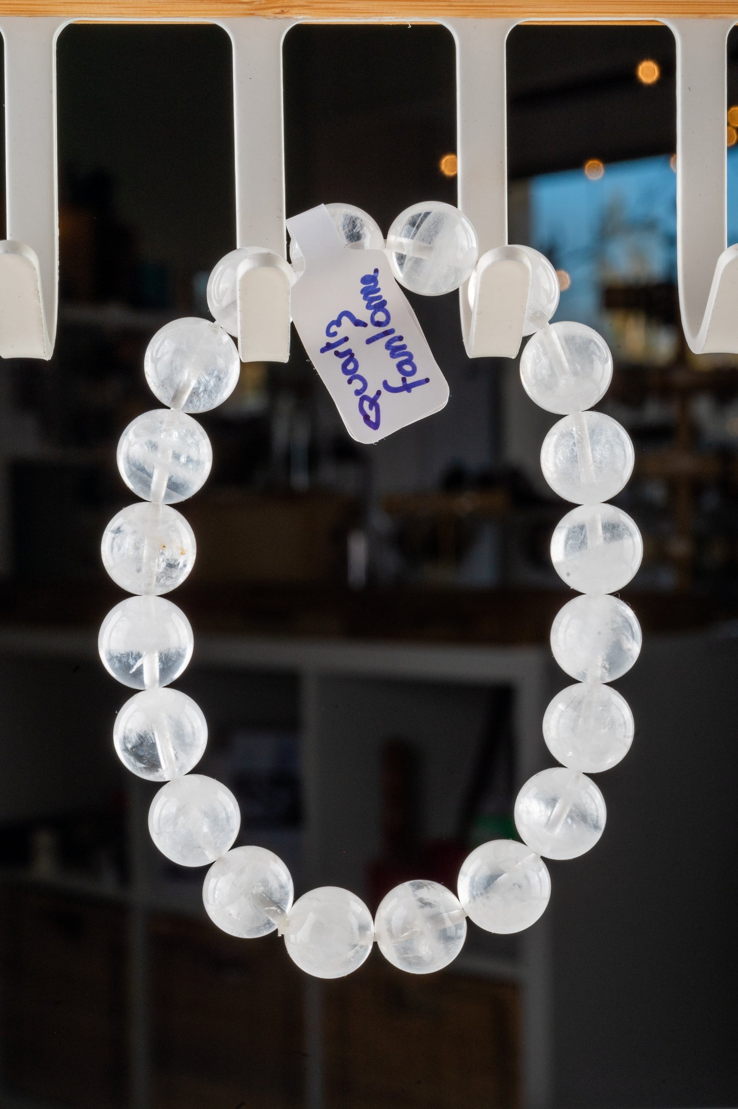 Bracelet en Quartz Fantôme – Connexions spirituelles