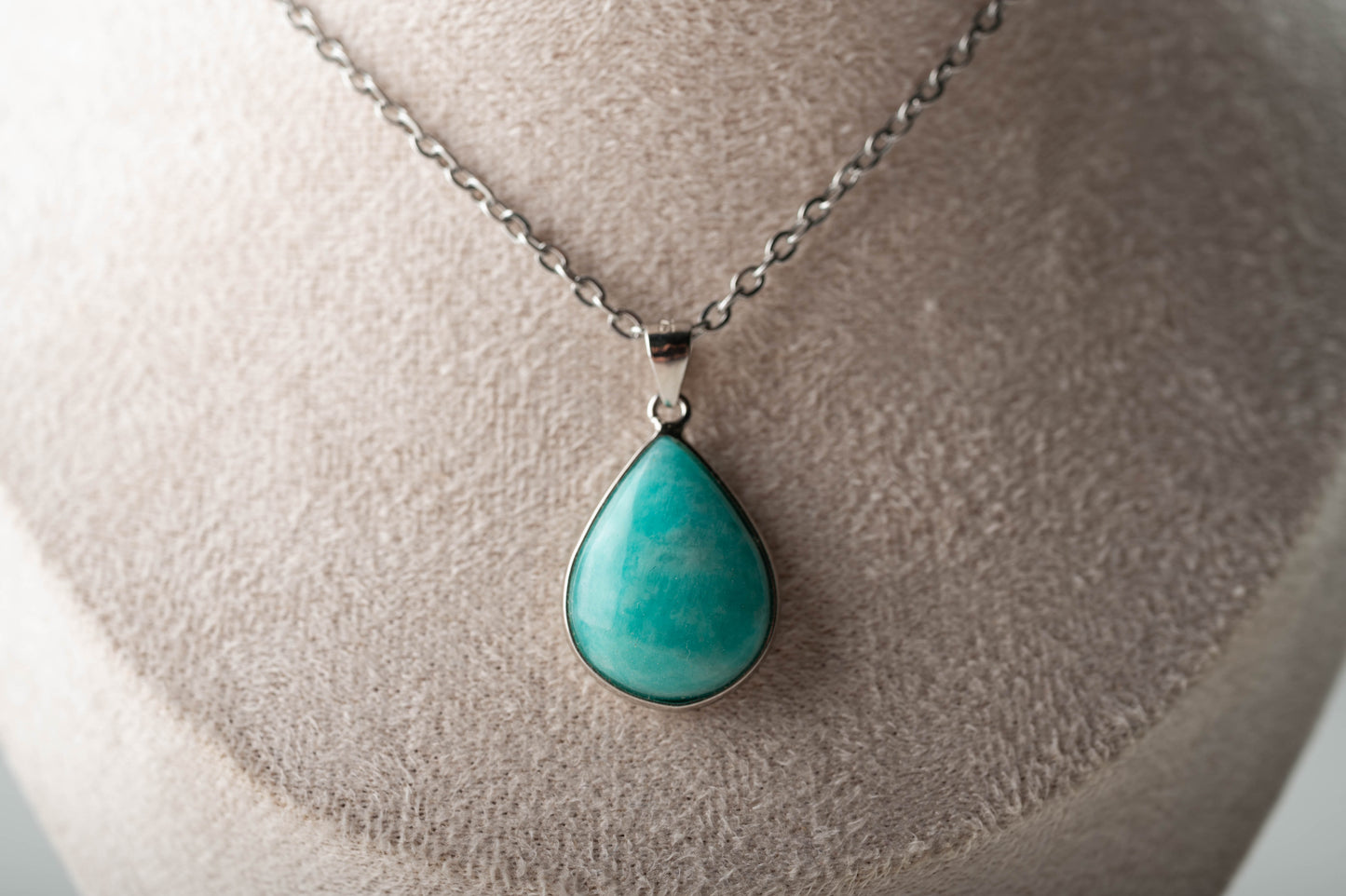 Pendentif Argent Amazonite