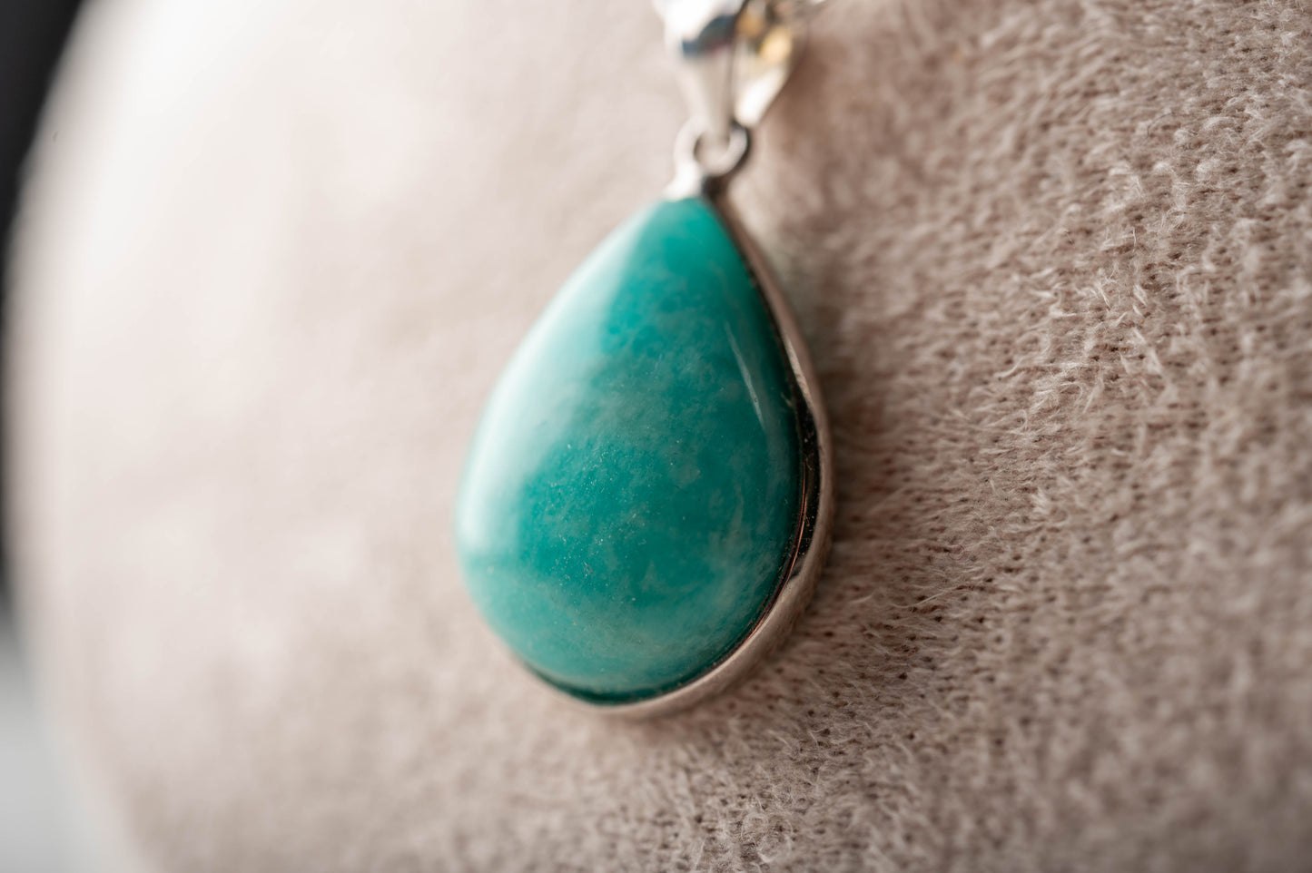 Pendentif Argent Amazonite