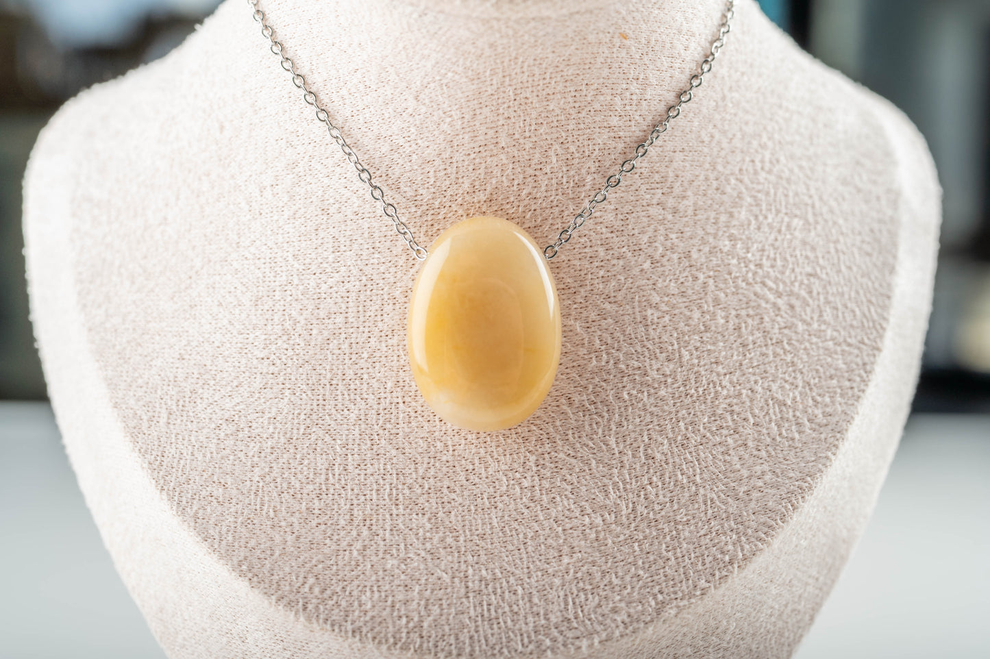Pendentif en Aventurine Jaune