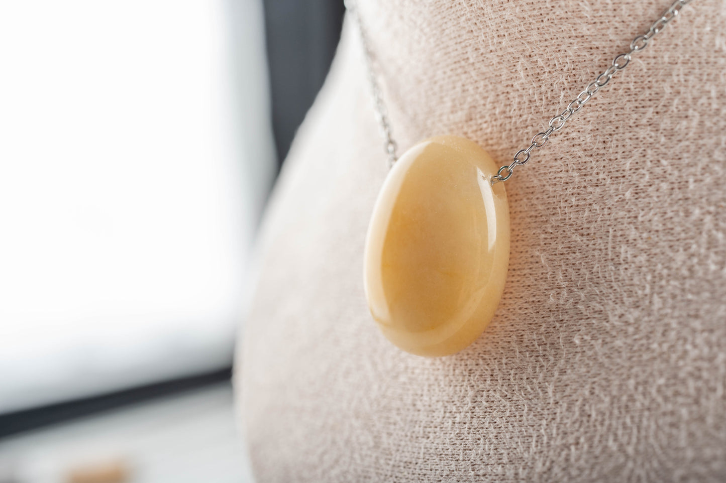 Pendentif en Aventurine Jaune