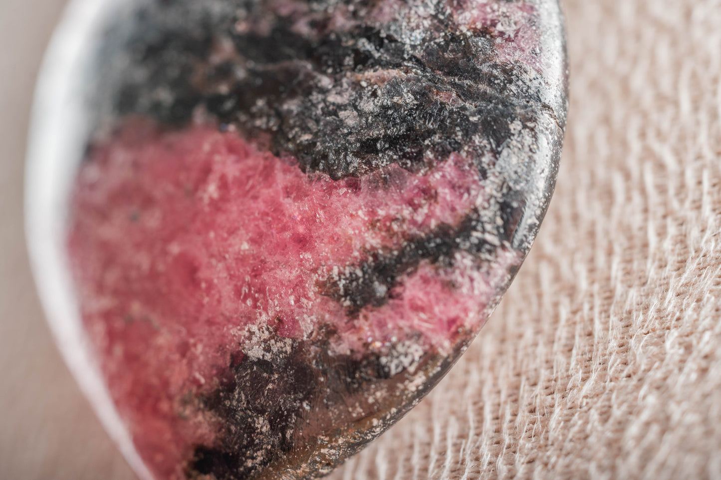 Pendentif en Rhodonite