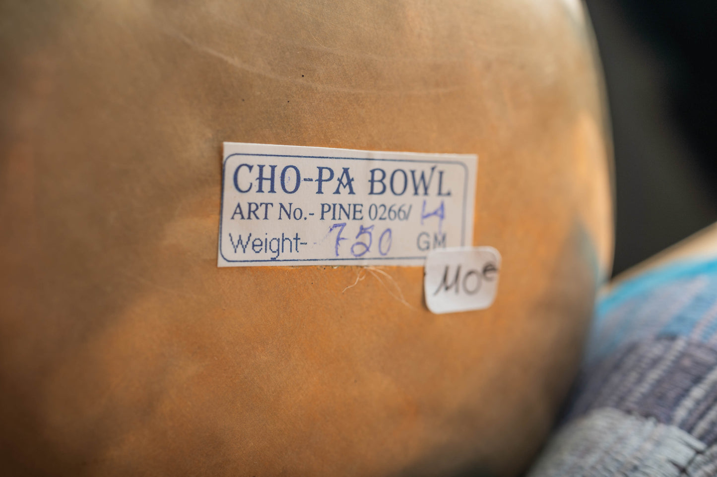 Bol Chantant Tibétain CHO-PA 750g 16cm