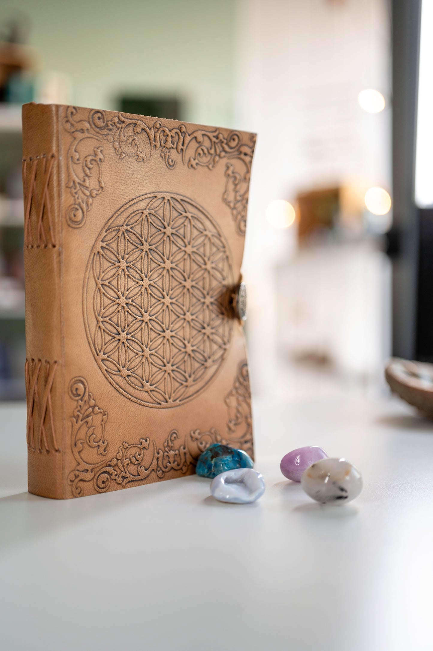 Carnet de note fleur de vie