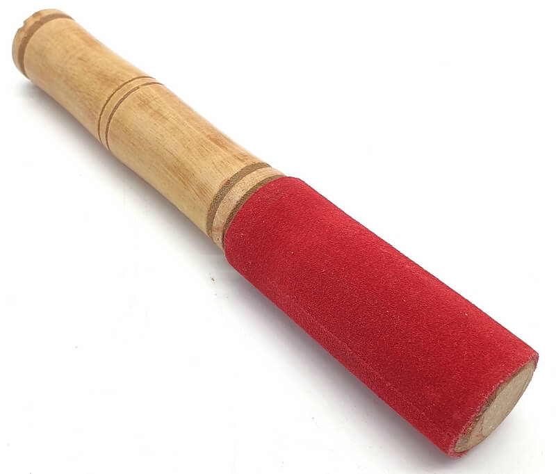 Maillet en bois et feutrine