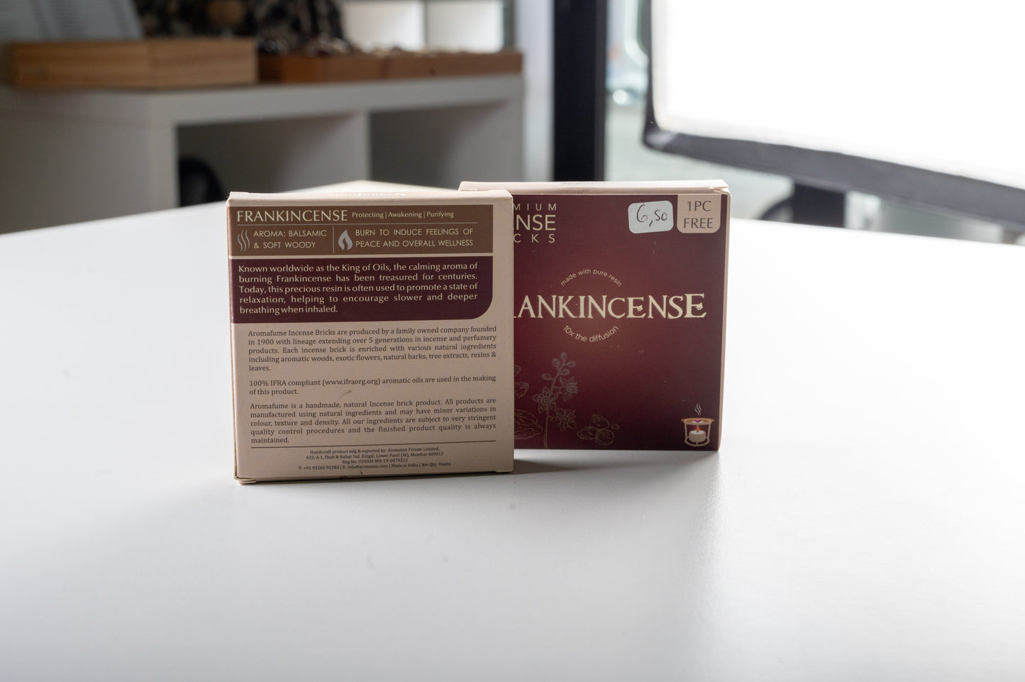 Aromafume briques d'encens Frankincense