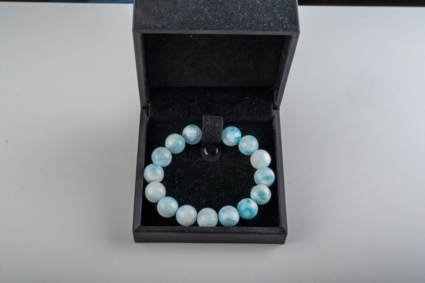 Bracelet de Collection en Larimar de République Dominicaine