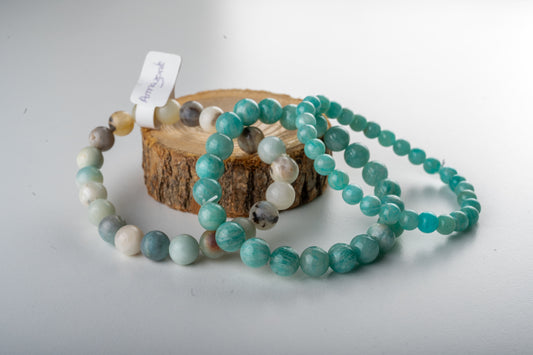 Bracelet en Amazonite - Expression de soi