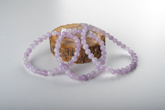 Bracelet en Améthyste Lavande – Élévation Spirituelle