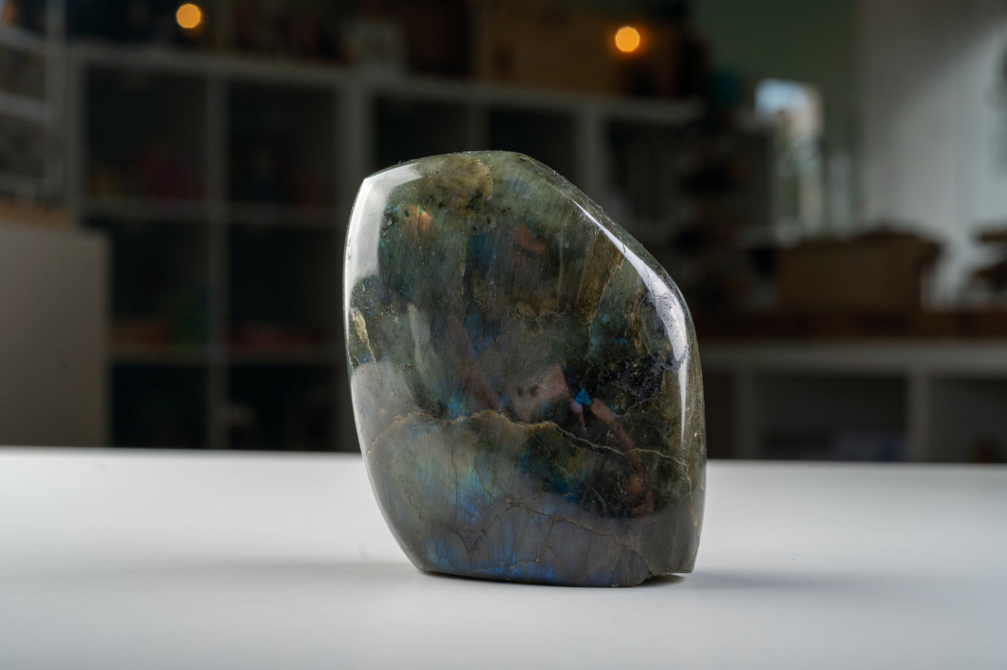 Labradorite bleue 488g