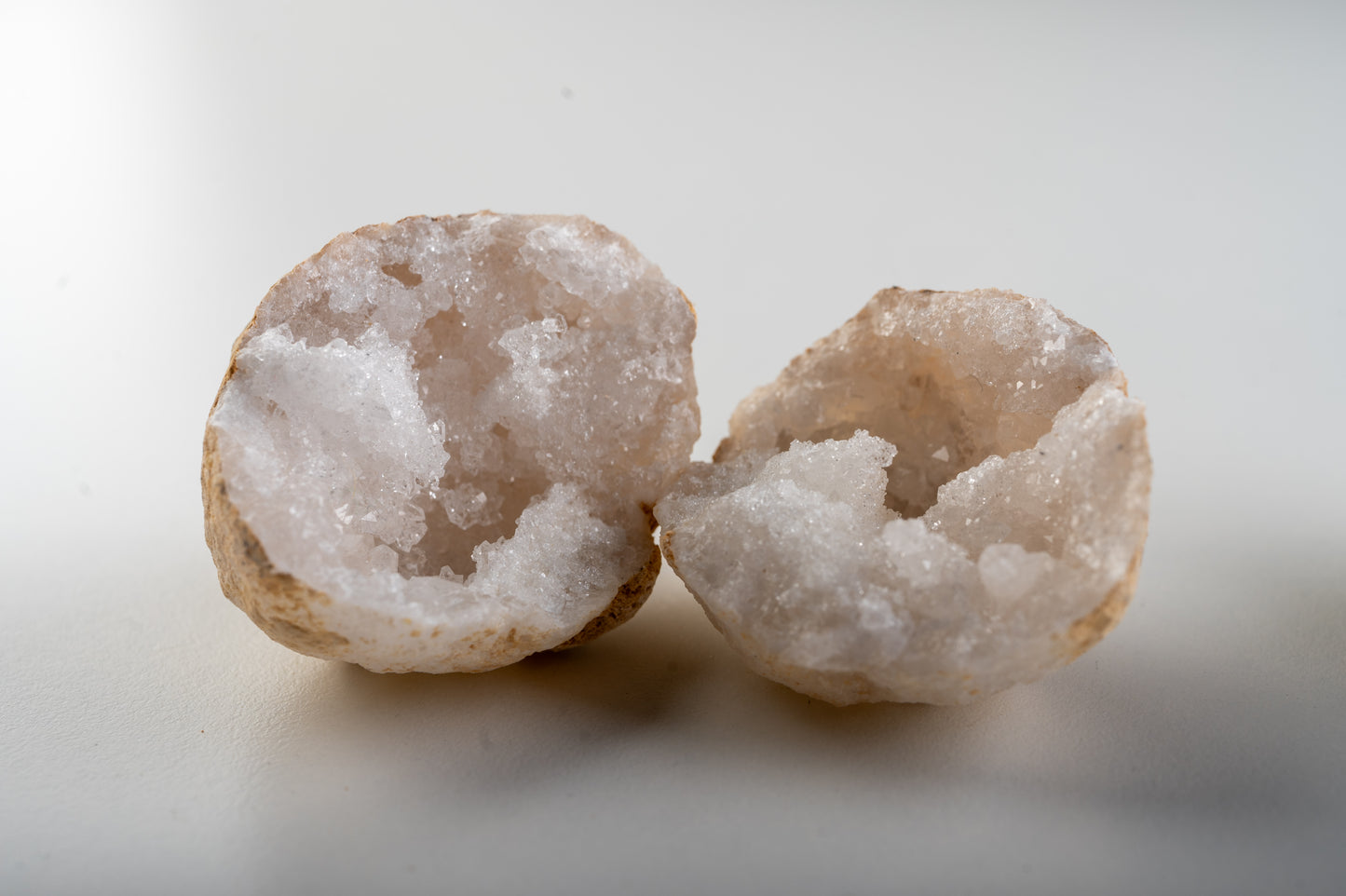 Geode de quartz XXS ( les deux moitiés)