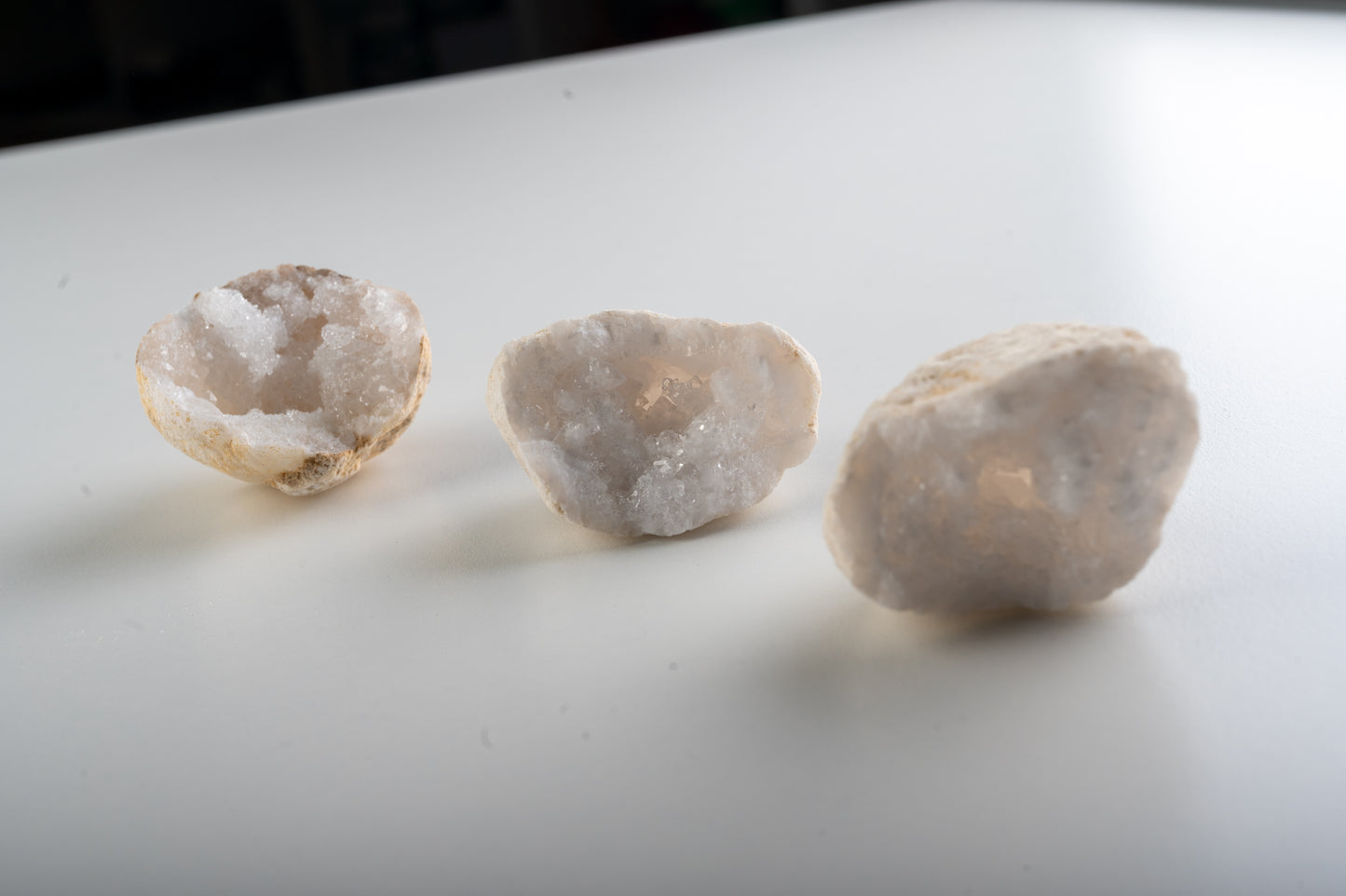 Geode de quartz XXS ( les deux moitiés)