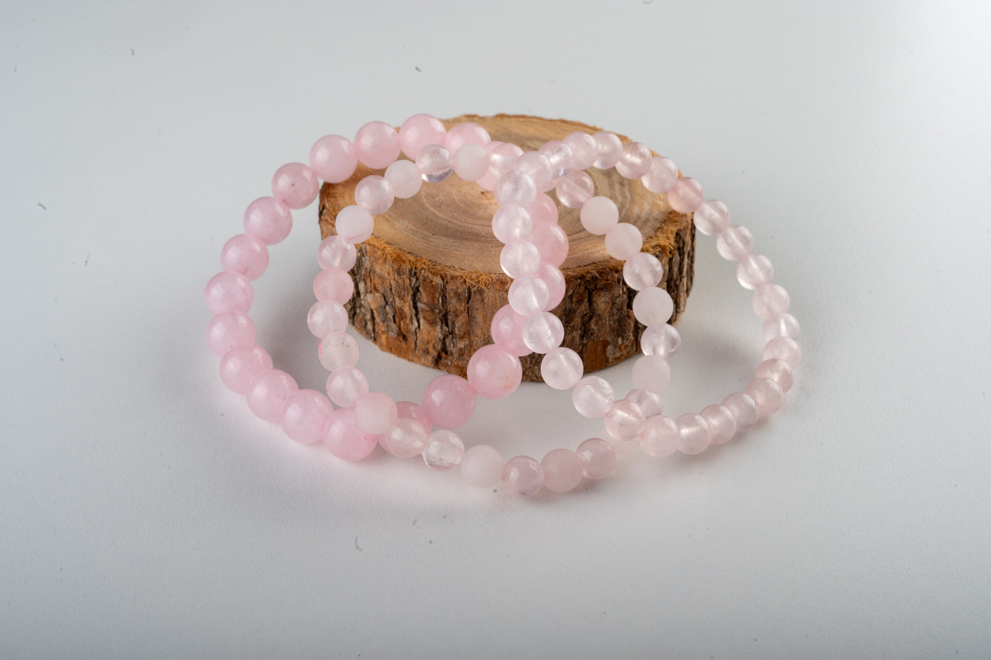 Bracelet en Quartz Rose – Amour & Douceur Émotionnelle