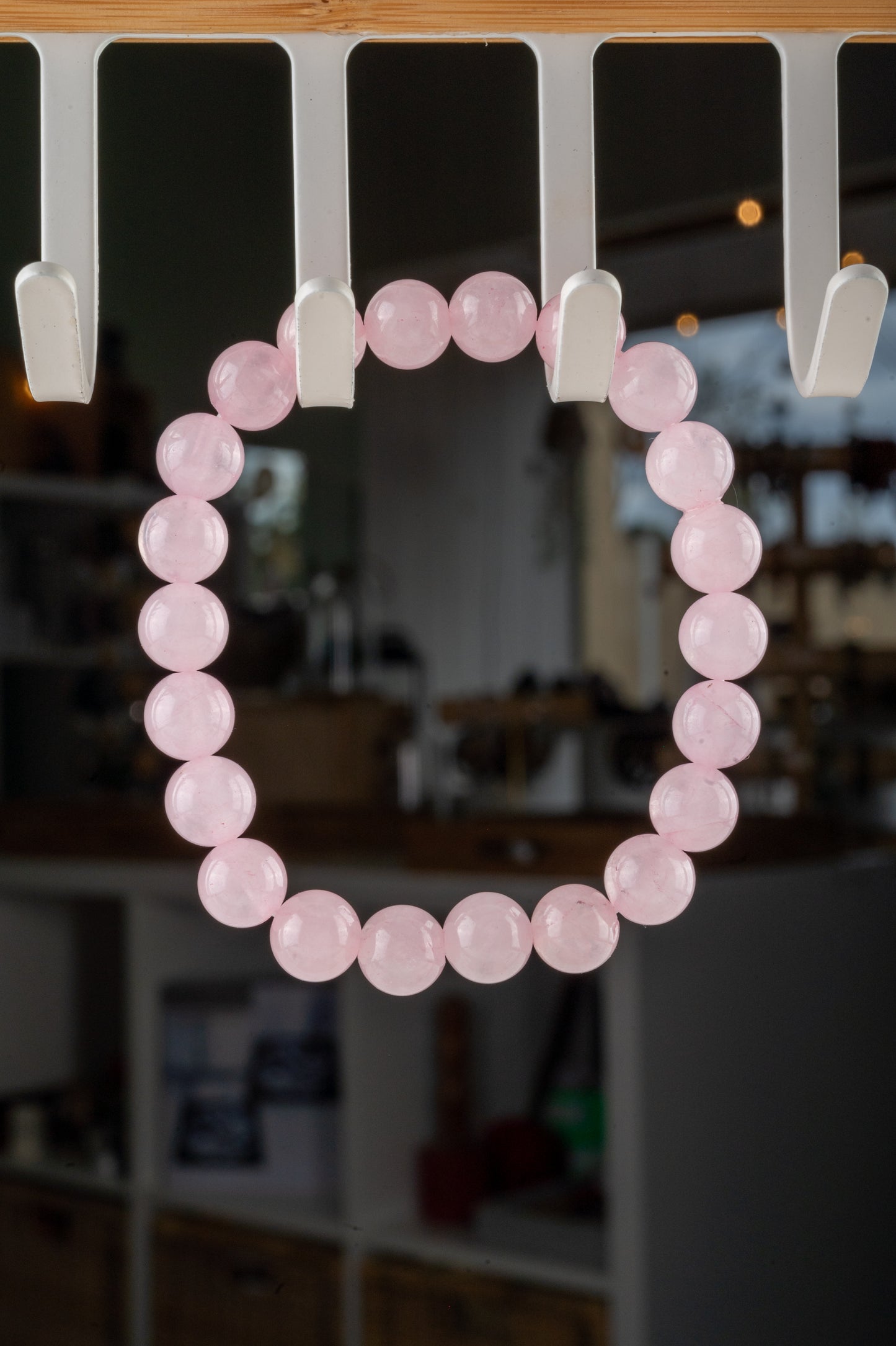 Bracelet en Quartz Rose – Amour & Douceur Émotionnelle