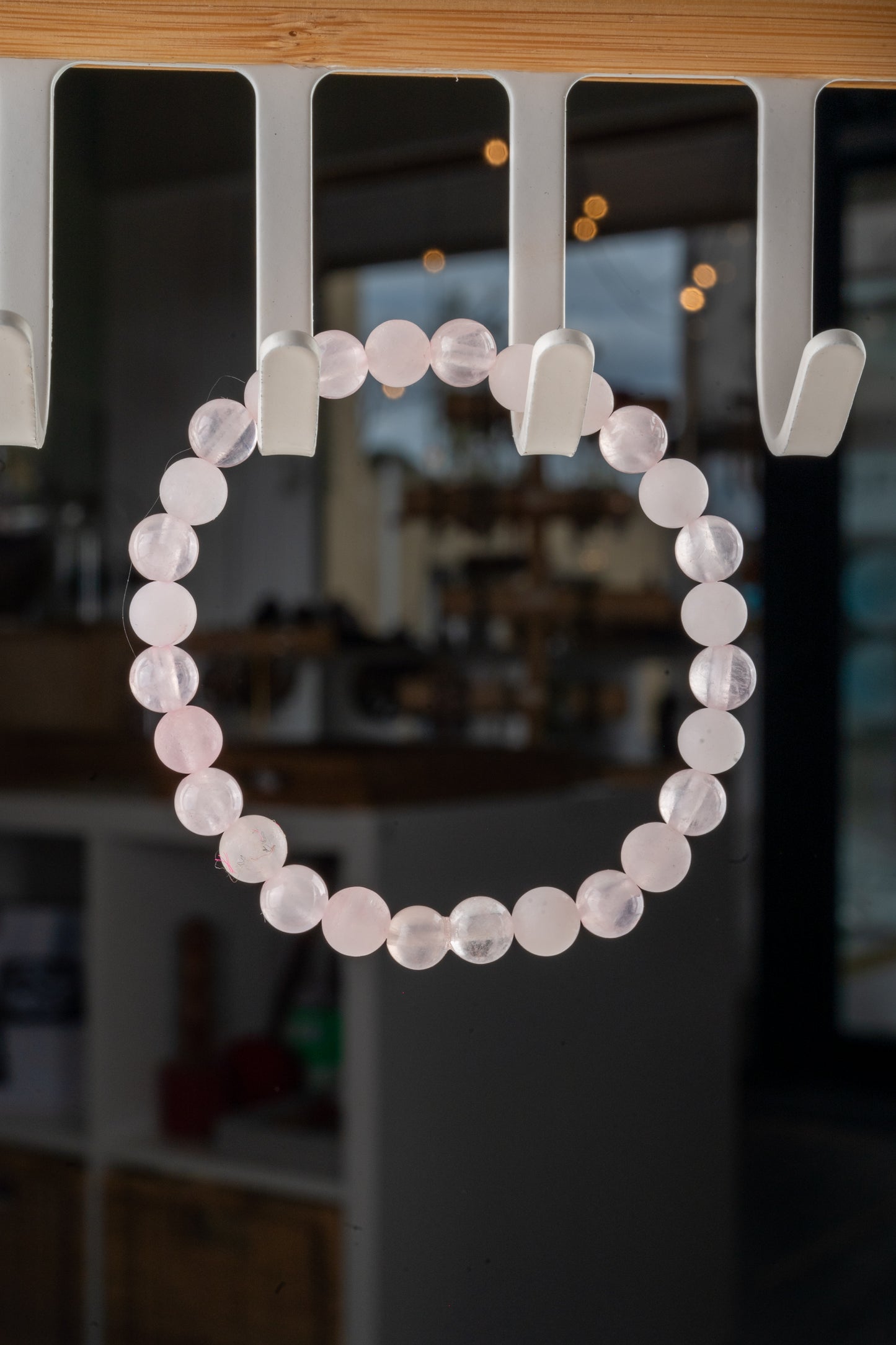 Bracelet en Quartz Rose – Amour & Douceur Émotionnelle