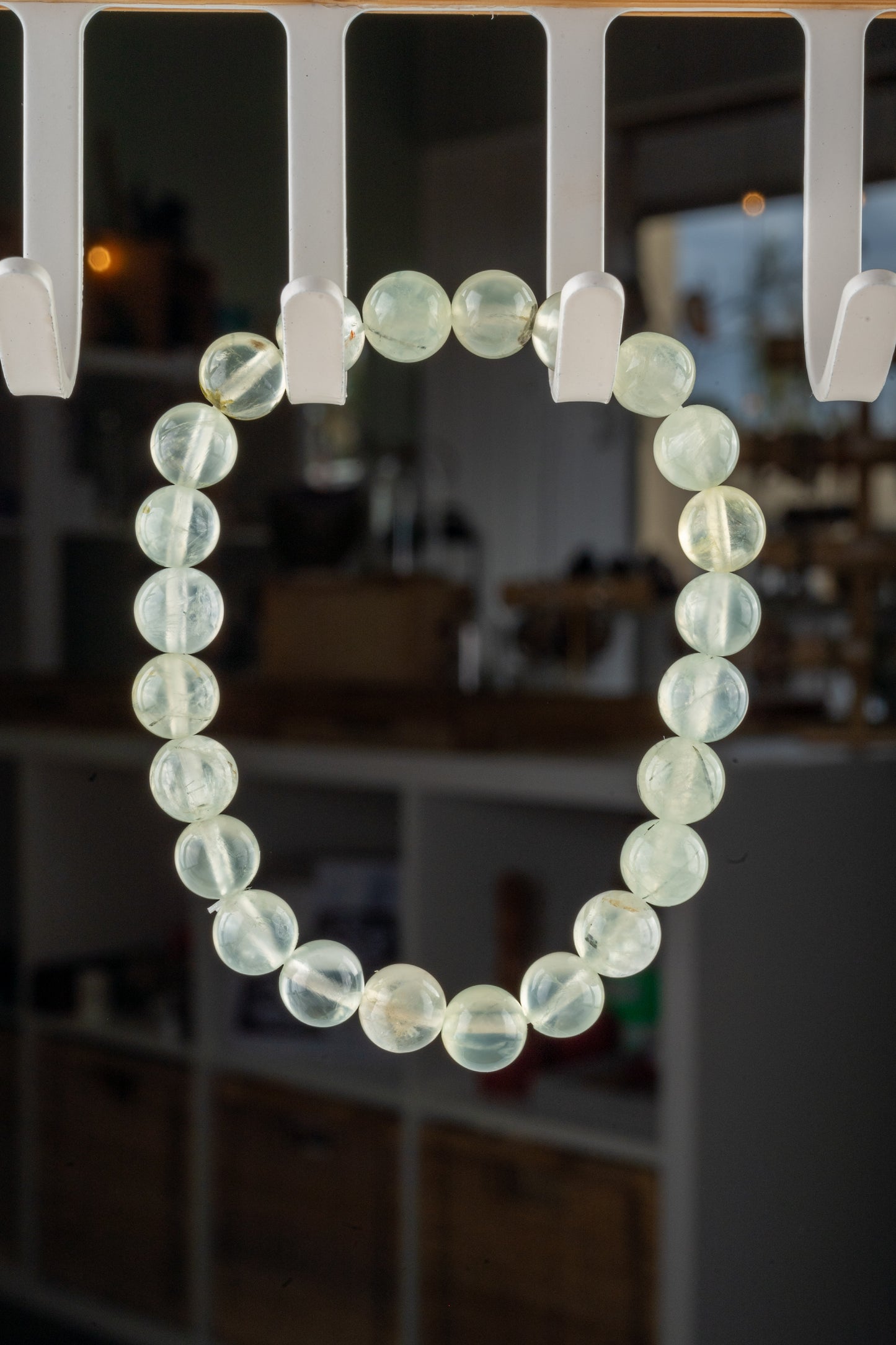 Bracelet en Prehnite - Vitalité et apaisement