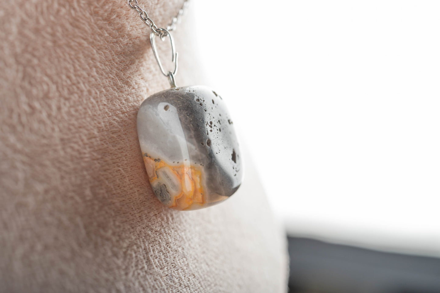 Pendentif en Agate Crazy Lace