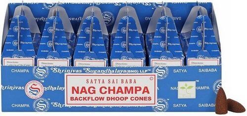 Backflow Cônes Satya Nag Champa